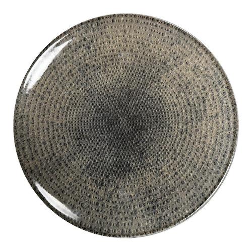 Saturnia Piatto frutta Ceramica (21cm) NAIL Marrone 22004