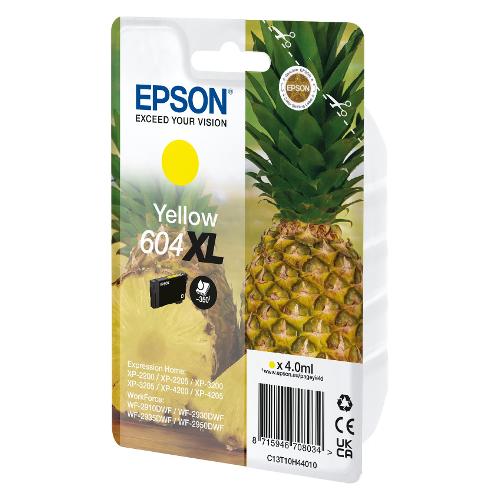 Epson Cartuccia stampante Serie Ananas Giallo 604 XL C13T10H44020