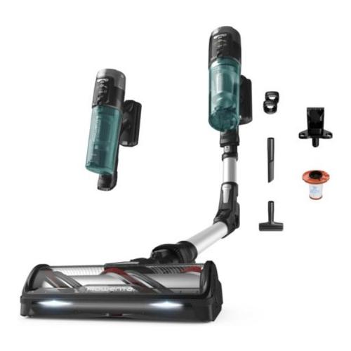 Rowenta Scopa elettrica batteria X FORCE FLEX 13.60 RH9A32WO Allergy Black e Blue 2211401275