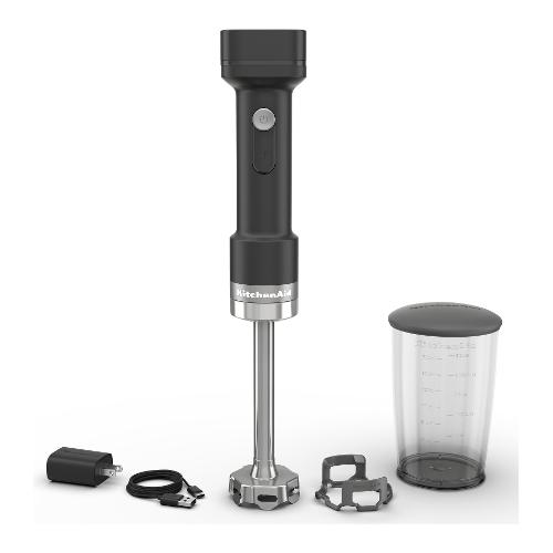 Kitchen Aid Frullatore immersione GO 5KHBRV71BM Cordless Nero opaco 859711672510