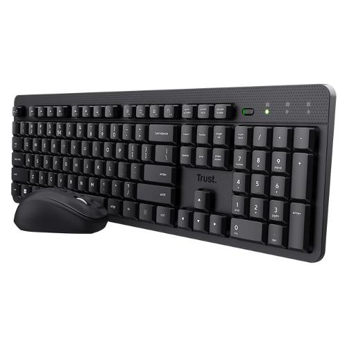 Trust Tastiera e mouse Ody II Silent Black 25019