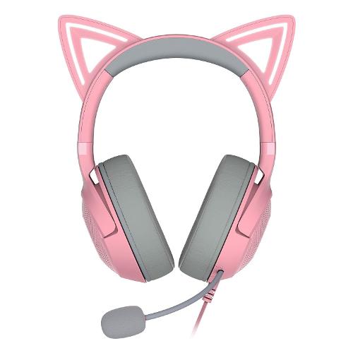 Razer Cuffie gaming KRAKEN Kitty V2 Quartz RZ04 04730200 R3M1