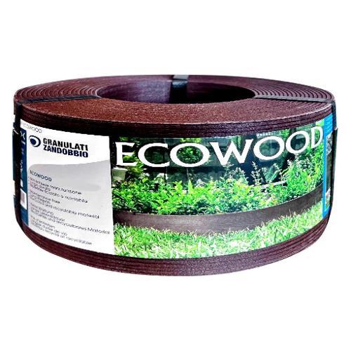 Granulati Zandobbio Bordatura flex con picchetti ECOWOOD PRO Marrone (13,5 cm) 001048