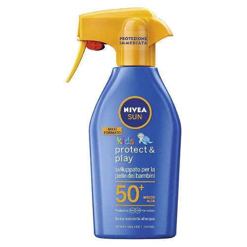 Nivea Latte solare Spray Trigger Spf 50 (300ml) SUN KIDS