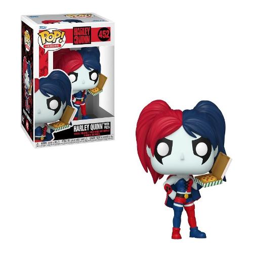 Funko POP HEROES DC Harley Quinn With Pizza 452 65613