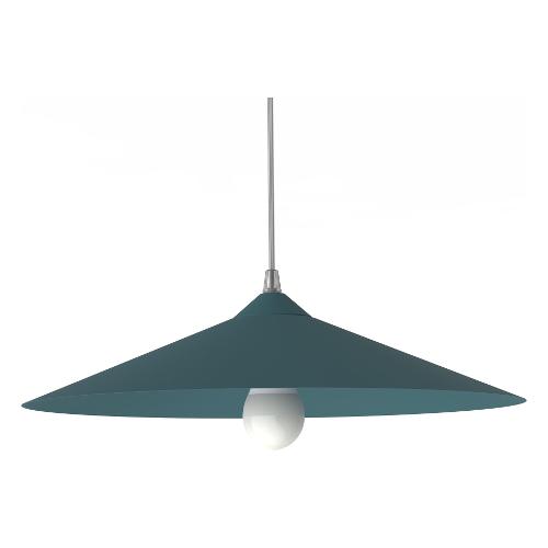 Way Point Sospensione CHAPEAU 1L D40 Blu mediterraneo (40x120cm) 103115000005 1 luce - E27 - Max 42W