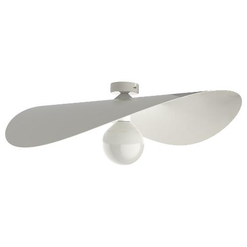 Way Point Plafoniera PIUMA Bianco opaco (17x60cm) 303002000682 1 luce - E27 - Max 42W
