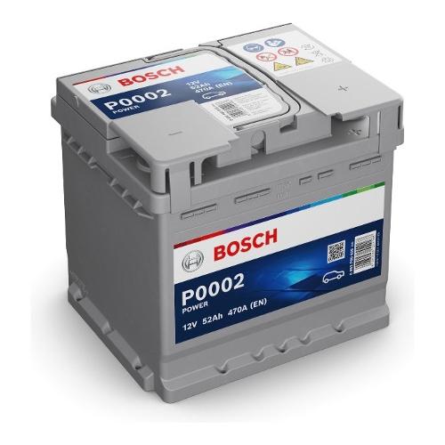 Bosch Batteria auto Dx 12V 52 Ah (20,7x17,5x19cm) POWER 092P00020