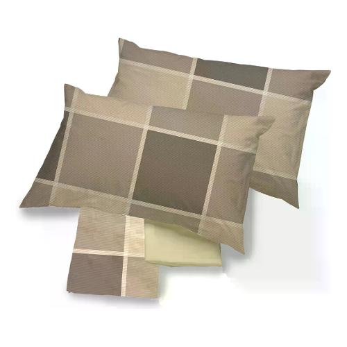 Happidea Completo letto due piazze cotone BREEZ 9661 02