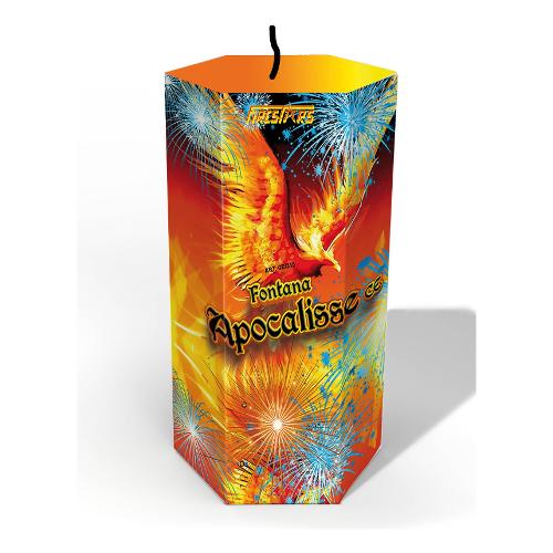 Firestars Giochi pirici 1 pz Fontana Apocalisse CE 315 (14x32 cm)