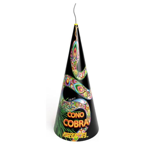 Firestars Giochi pirici 1 pz Fontana Cobra CE 417 (7x16 cm)