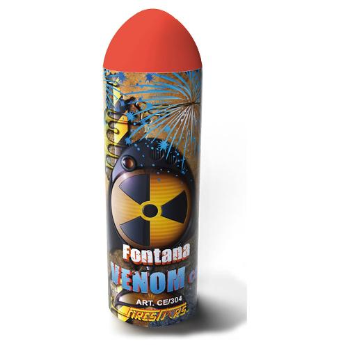 Firestars Giochi pirici 1 pz Fontana Venom CE 304 (6x26 cm)