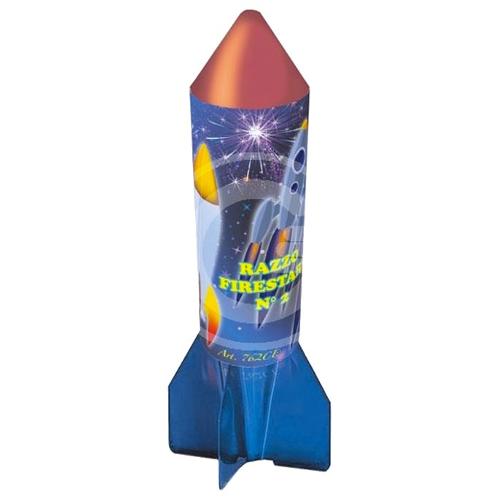 Firestars Giochi pirici 1 pz Fontana Razzo CE 762 (3,3x28 cm)