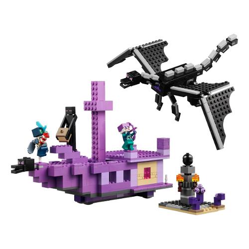 LEGO L’Enderdrago e la Nave dell’End ( 657 pz ) MINECRAFT 8a+ 21264