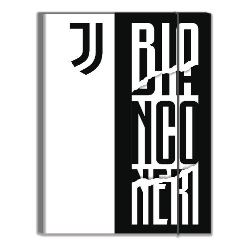 Seven Cartellina 3 lembi con elastico JUVENTUS Assortito (25x1x34 cm) 50B602305