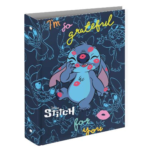 Seven Copertina ad anelli A4 (26x32x3cm) DISNEY STITCH Assortito 50H302302
