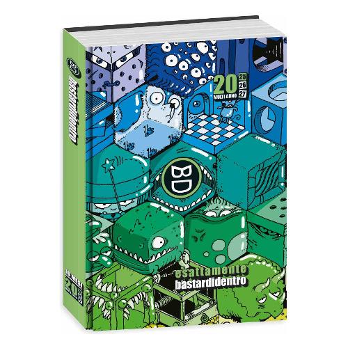 Seven Diario scolastico pocket 16m Set-Dic 2024/27 BASTARDI DENTRO Assortito 508402413
