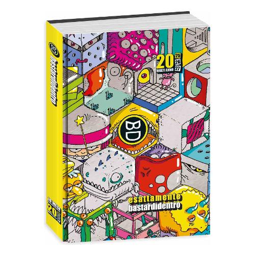 Seven Diario scolastico Standard 2024/27 16m Set-Dic BASTARDI DENTRO Assortito 508402412