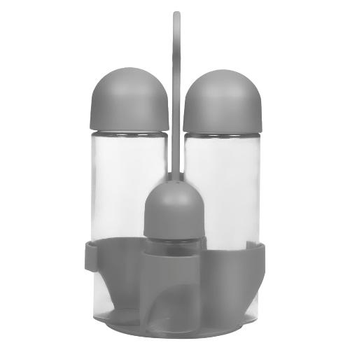 Abert Set condimento 4 pz (20cm) Jolly COLOR STYLE Grigio 1100414 P