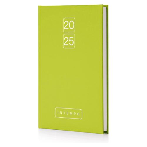 Intempo Agenda settimanale 2025 12m Gen-Dic BRAVO Verde (17x24 cm) 7157BR25