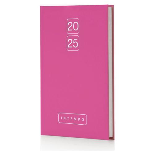 Intempo Agenda settimanale 2025 12m Gen-Dic BRAVO Fucsia (17x24 cm) 7157BR29