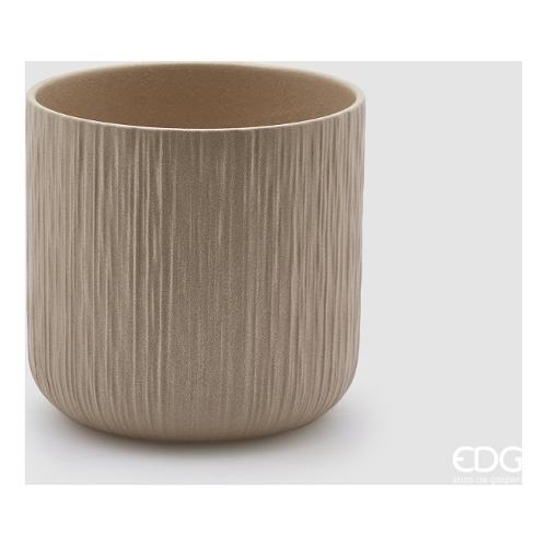 Edg Vaso piante tondo GEN sabbia (18,5x18 cm) 020667 930