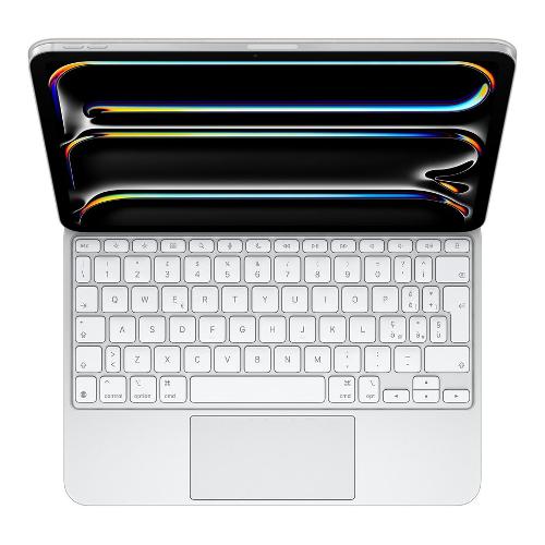 Apple Custodia con tastiera IPAD Pro 11 M4 MAGIC KEYBOARD White MWR03T A