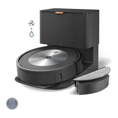iRobot Robot lava pavimenti ROOMBA COMBO j5+ Black e Silver J557840