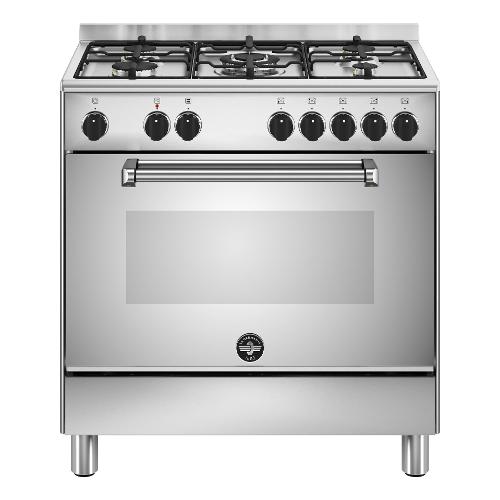 La Germania Cucina gas 5 zone AMERICANA Inox Classe A AMN855EXV 24 (80x50x85,3cm)