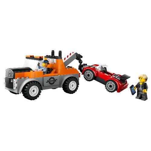 LEGO Autogrù e officina auto sportive ( 101 pz ) CITY GREAT VEHICLES 4a+ 60435