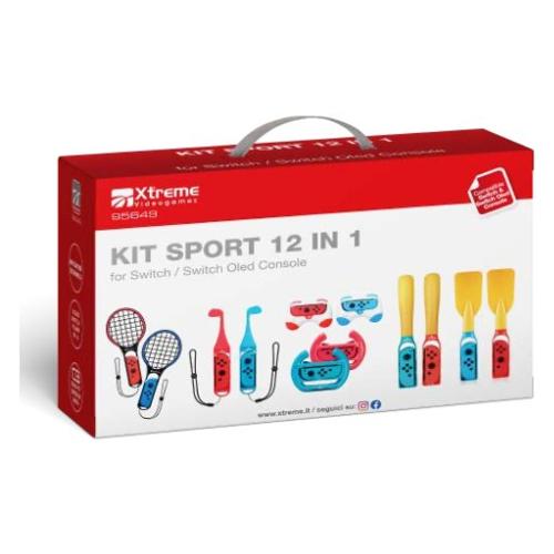 Xtreme Set videogioco SWITCH Kit Sport 12in1 New Edition 95649