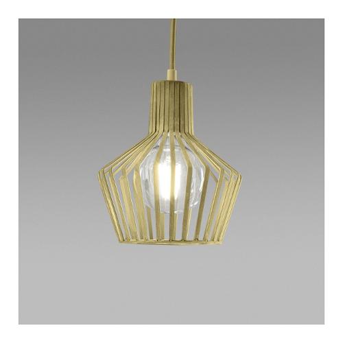 G.E.A. Luce Sospensione FILLY Ottone (18x300cm) GSOS03 1 luce - E27 - Max 40W