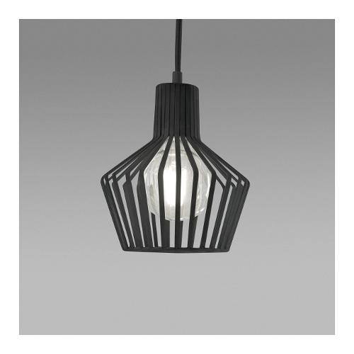 G.E.A. Luce Sospensione FILLY Nero (18x300cm) GSOS02 1 luce - E27 - Max 40W