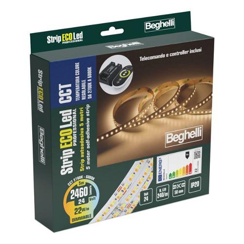 Beghelli Striscia led 500cm (110W) , rgb ECOLED PROFESSIONAL 56642