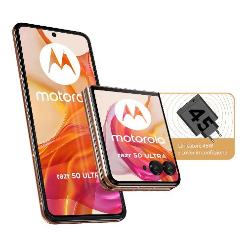 Motorola Smartphone 6,9" RAZR 50 ULTRA 5G Peach fuzz 512GB PB1T0055SE Ram 12GB