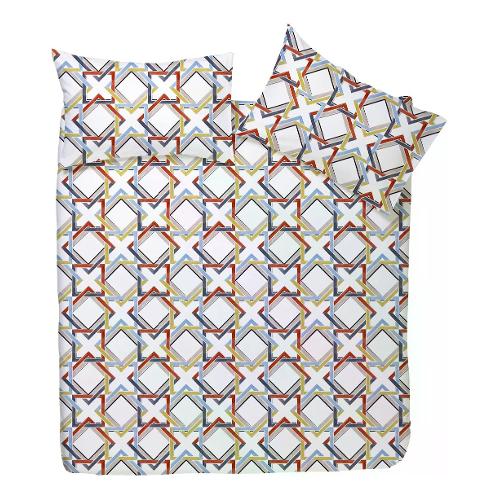 Happidea Parure copripiumino due piazze RUTOR 9633 07