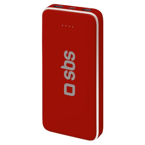 Sbs Power bank 10000mA 10W Fast Charge Red TTBB10000MW