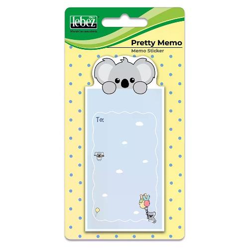Lebez Notes adesivi Animal Fantasy  20 ff carta (6x12,5cm) MEMO STICK Assortito 81822