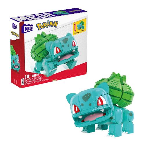 Mattel Jumbo Bulbasaur Mega ( 355 pz ) POKÉMON 10a+ HNT96