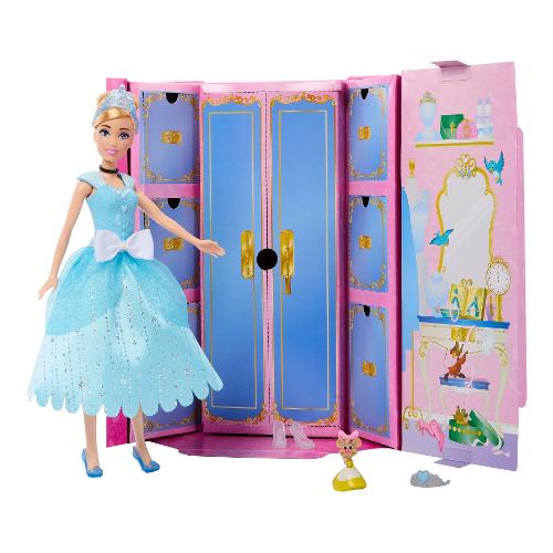 Mattel Bambola Cenerentola Royal Fashion (29cm) DISNEY PRINCESS HMK53
