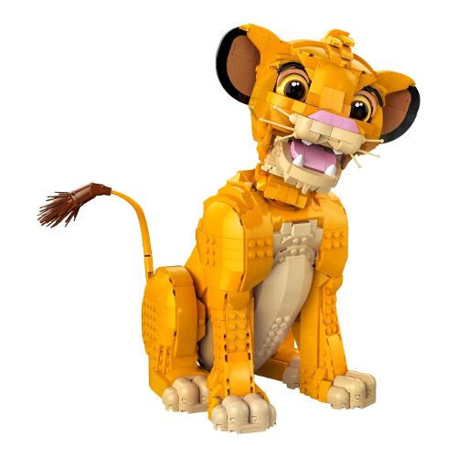 LEGO Giovane Simba, Re Leone ( 1445 pz ) DISNEY CLASSIC 18a+ 43247