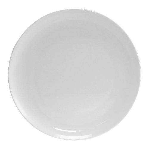 H&H Piatto piano Porcellana (27cm) COUPE BONE CHINA Bianco 9546501
