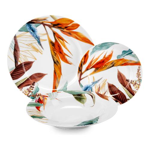 Fade Servizio piatti Porcellana 18 pz ALYSSA Multicolor 58205