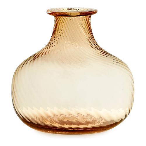 Fade Vaso Vetro (14,5x13,5cm) HELIX Ambra 58140