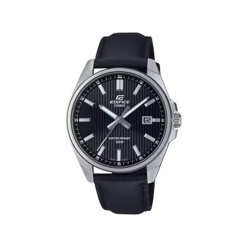Casio Orologio EDIFICE Black e Silver EFV 150L 1AV
