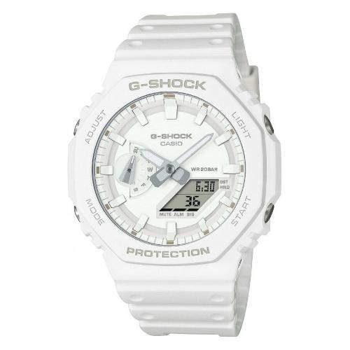 Casio Orologio G SHOCK White GA 2100 7A7ER