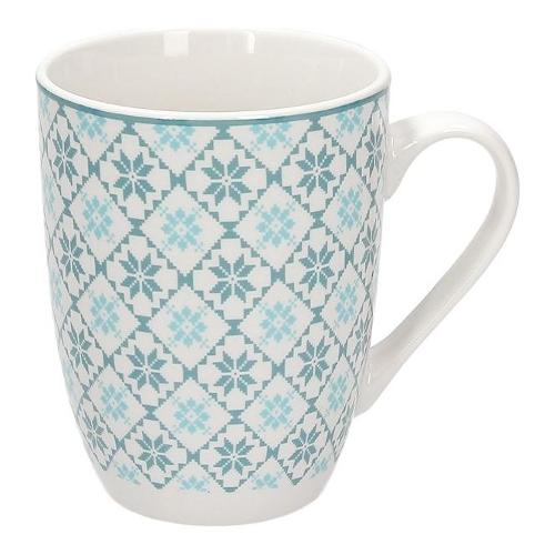Tognana Tazza mug Porcellana (350ml) POLAR Bianco e Azzurro IR614375968