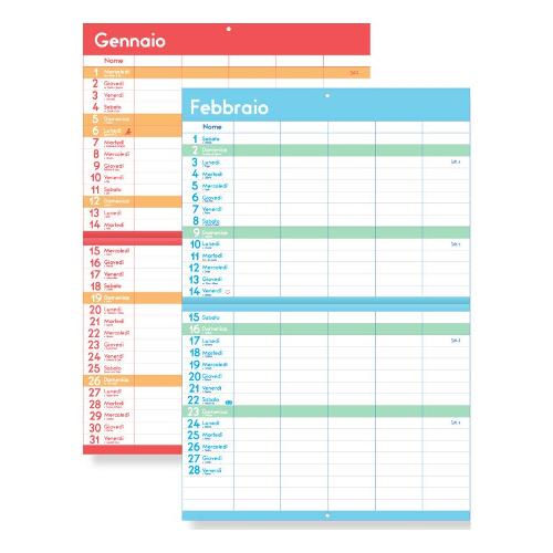 Cangini Filippi Calendario Della Famiglia 2025 Assortito