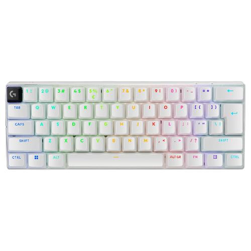 Logitech Tastiera computer G SERIES Pro X 60 Lightspeed White 920 011930