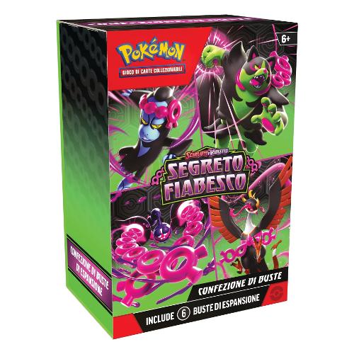 Gamevision Carte gioco Bundle Box Scarlatto e Violetto Segreto Fiabesco POKÉMON PK60528